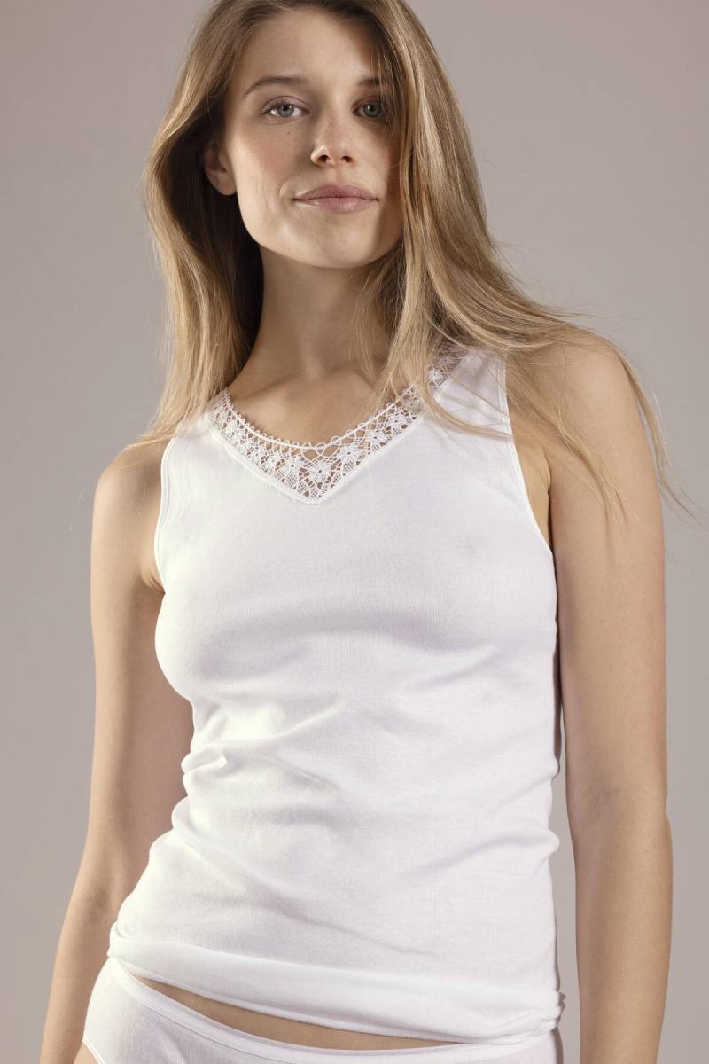 Nina von C. - Achseltop GOTS weiss - Gr. - 48 von Nina von C.