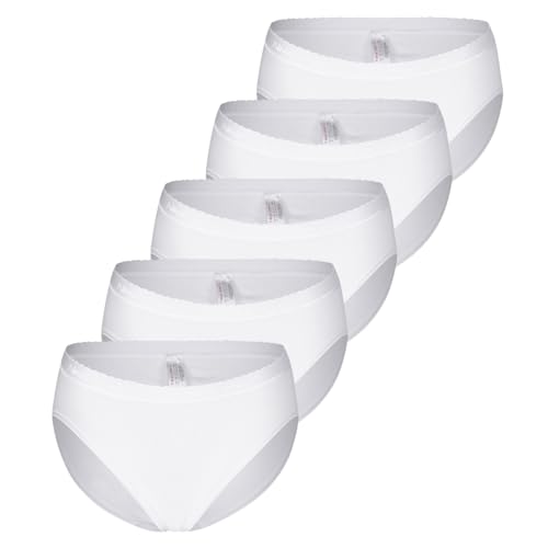 Nina von C. - Basic - Midi Slip - 5er Pack (40 Weiß) von Nina von C