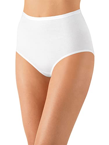 Nina von C. Bio Damen-Taillenslip Feinripp weiß Größe 46 von Nina von C