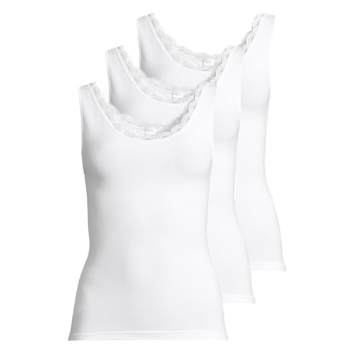 Nina von C. - Body & Soul - Unterhemd/Top - 3er Pack (42 Weiß) von Nina von C