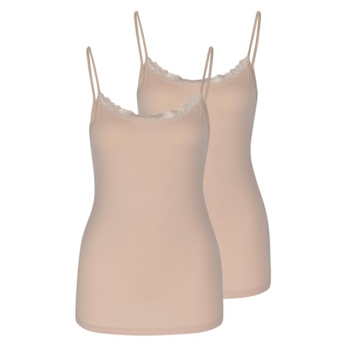 Nina von C. - Cosy - Spaghetti Top - 2er Pack (40 Nude) von Nina von C