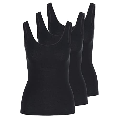 Nina von C. - Daily - Achselhemd ohne Arm - Tanktop - 3er Spar-Pack (36 Schwarz) von Nina von C.