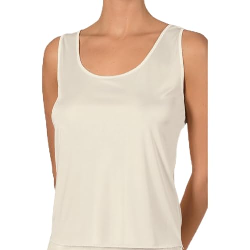 Nina von C. Damen BH-Hemden Caramel - Größe 46 - Daily - Unterhemd mit verstellbaren Trägern - Unterbrustgummi für perfekten Sitz - Leicht vorgeformt von Nina von C