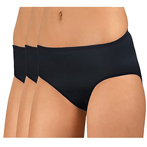 Nina von C. Damen Hüftslip Daily | 3er Pack | Gr. 50, schwarz von Nina von C.