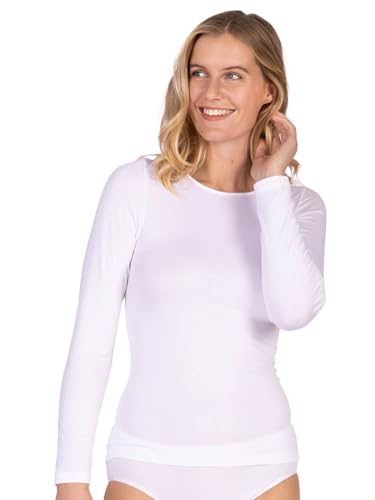 Nina von C. Damen Shirt Langarm, Motion, Farbe weiss, Size 42 von Nina von C.