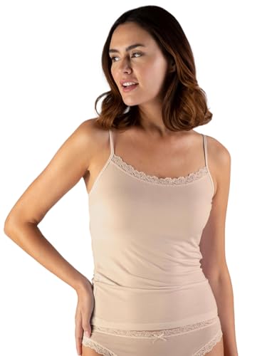 Nina von C. Damen Trägertop Daily & Cosy 16 410 584 0 Gr. 48 in Nude von Nina von C