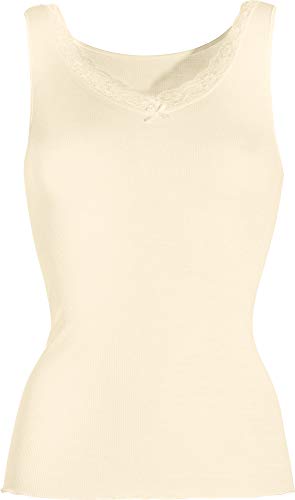 Nina von C. Damen-Unterhemd creme Größe 36 von Nina von C