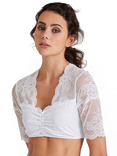 Nina von C. Dirndl-Bluse, halbarm Damen von Nina von C.