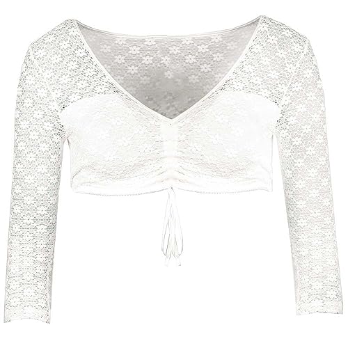 Nina von C. Dirndlbluse "Myalana" mit V-Ausschnitt 16471963 | Champagner 34 von Nina von C