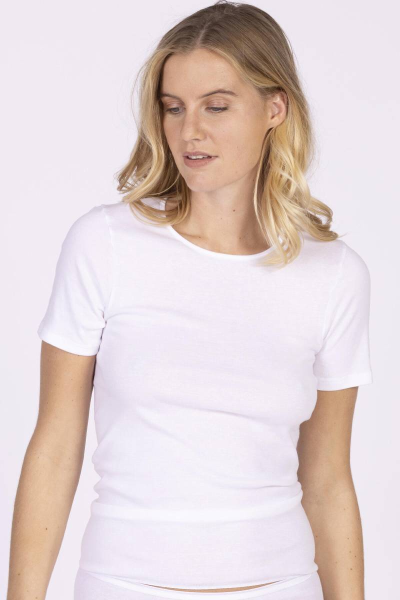 Nina von C. - Halbarm Shirt GOTS weiss - Gr. - 40 von Nina von C.