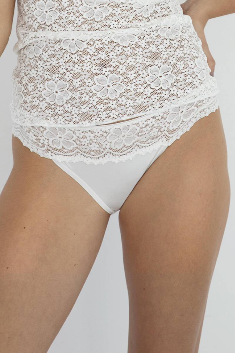 Nina von C. - Jazzpant Millefleurs weiss - Gr. - 44 von Nina von C.