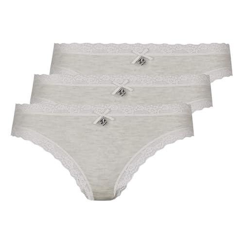 Nina von C. - Kim - Mini Slip - 3er Pack (L Silver Grey) von Nina von C