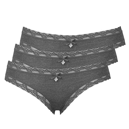 Nina von C Like It - Kim - Minislip - 3er Pack (L Dark Grey) von Nina von C