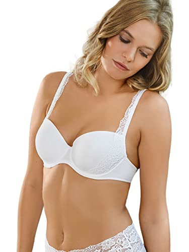 Nina von C. Schalen BH Romance 16 511 648 0 Gr. 80D in Weiss von Nina von C