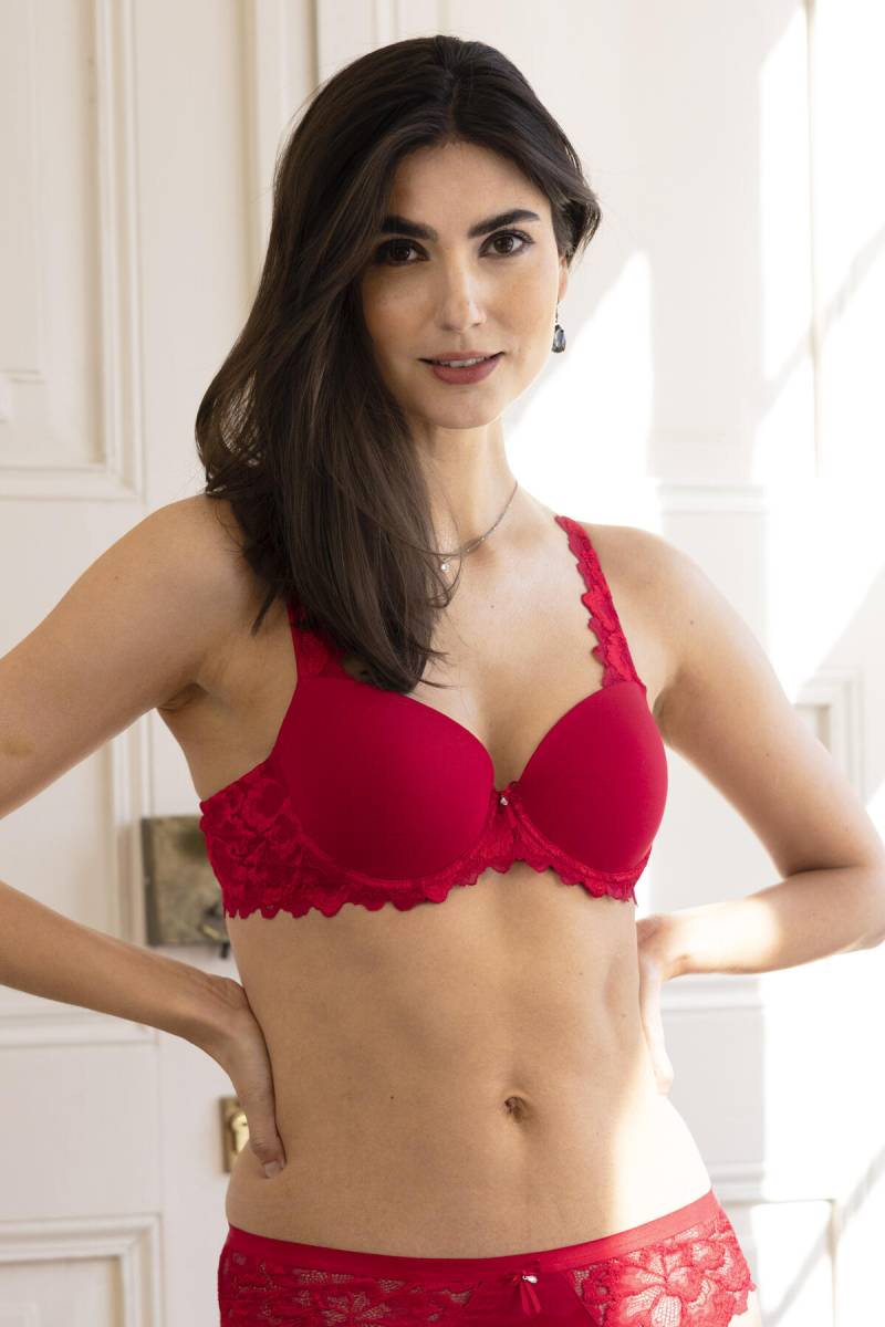 Nina von C. - Schalen BH m. Bügel christmas red - Gr. - 85C von Nina von C.