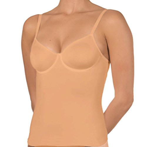 Nina von C. Damen BH-Hemd, Secret Shape, caramel, Gr. 90D von Nina von C