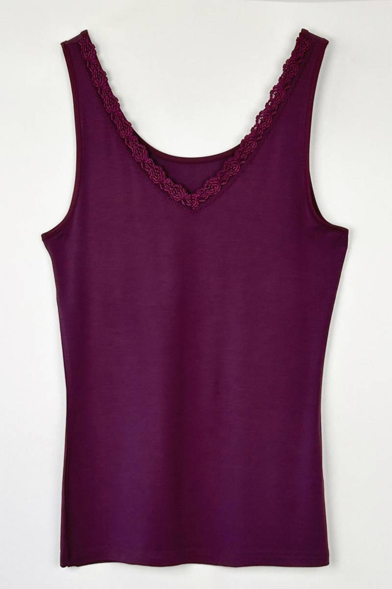 Nina von C. - Shirt tinto rosso - Gr. - 46 von Nina von C.