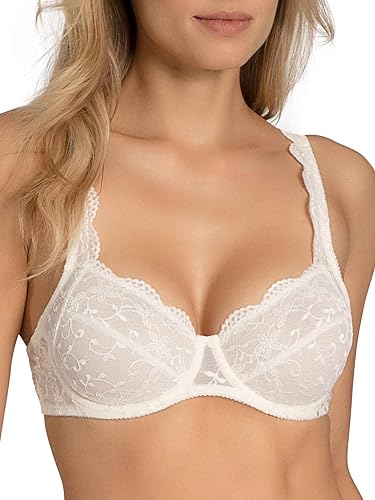Nina von C. Silver Edition Bügel BH aus Spitze Damen, 85C, Champagner von Nina von C