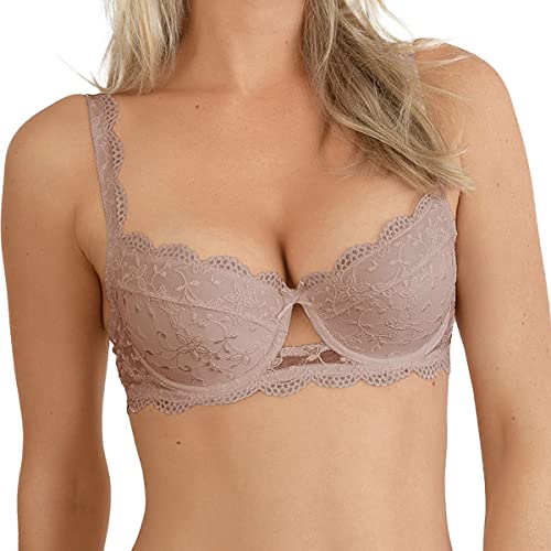 Nina von C. - Silver Edition Dekollete - Dirndl Push Up BH (70 A Hazelnut) von Nina von C.