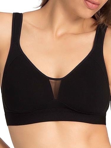 Nina von C. Wellness BH Cotton Shape 45 520 112 0 Gr. 95D in Schwarz von Nina von C.