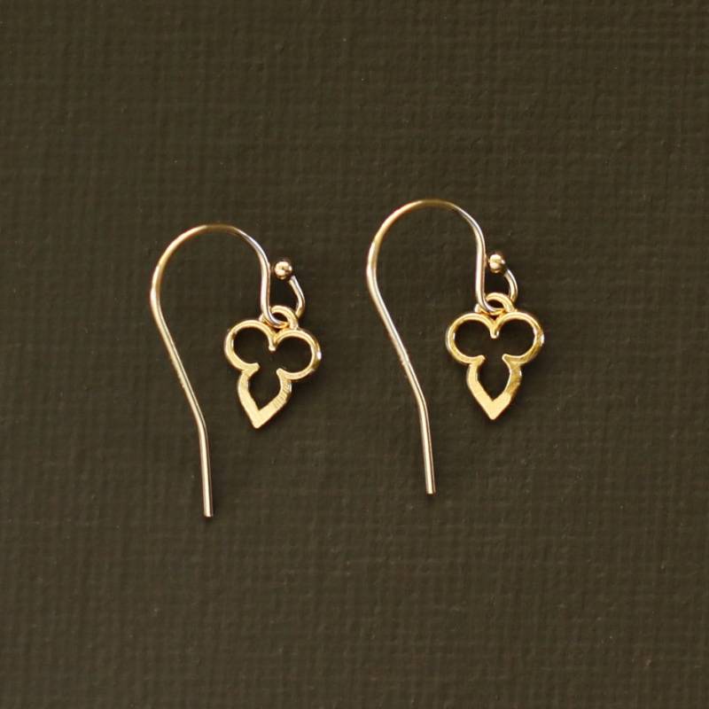 Zierliche Mehndi Ohrringe - 14K Gold Fill von NinaKuna