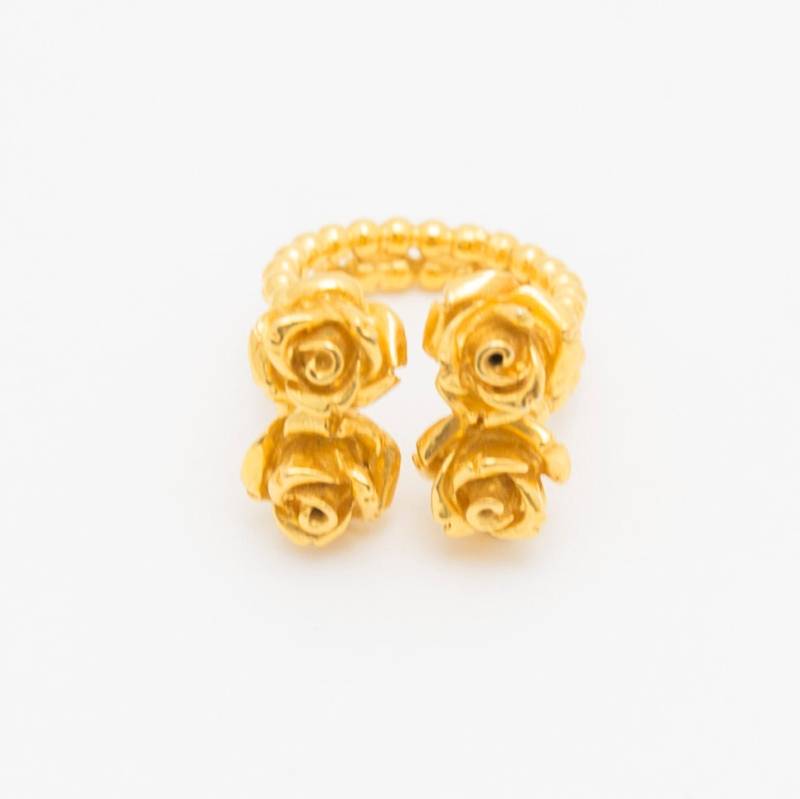 Doppelter Rosenring Doppelter Rosenring von NinaNovaDesign