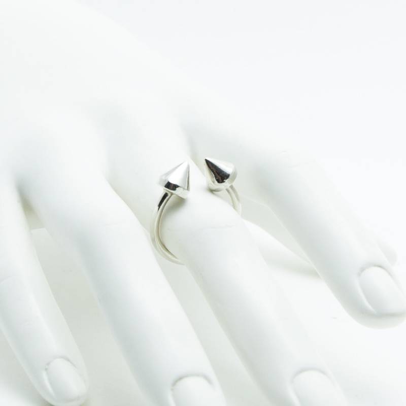 sterling Offener Spikes Ring sterling Offener Spikes Ring von NinaNovaDesign