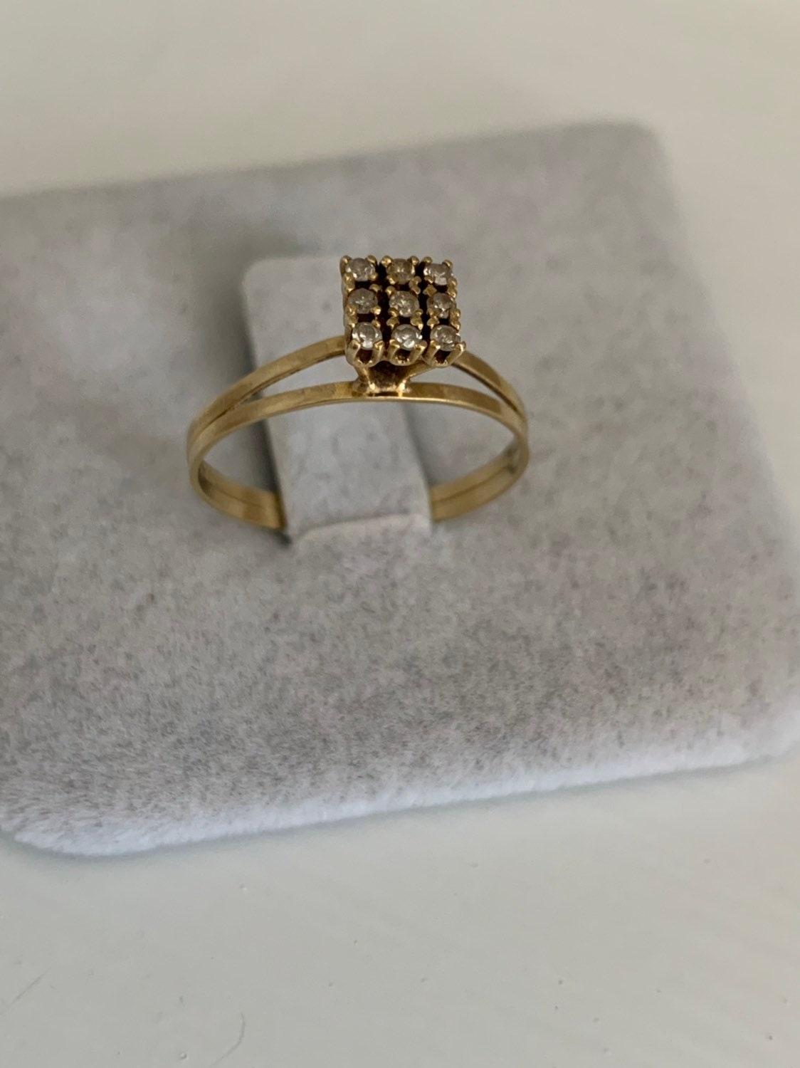 Diamant Versprechen Ring von NinaRioJewelry