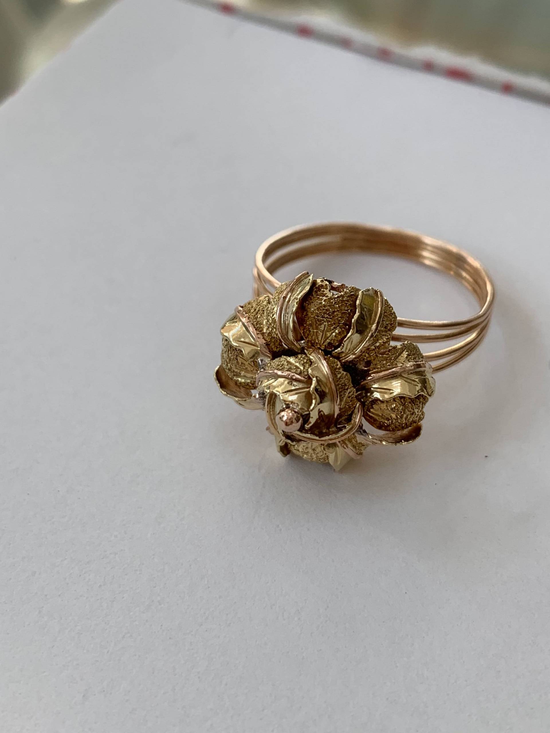 Vintage-Gold-Ring von NinaRioJewelry
