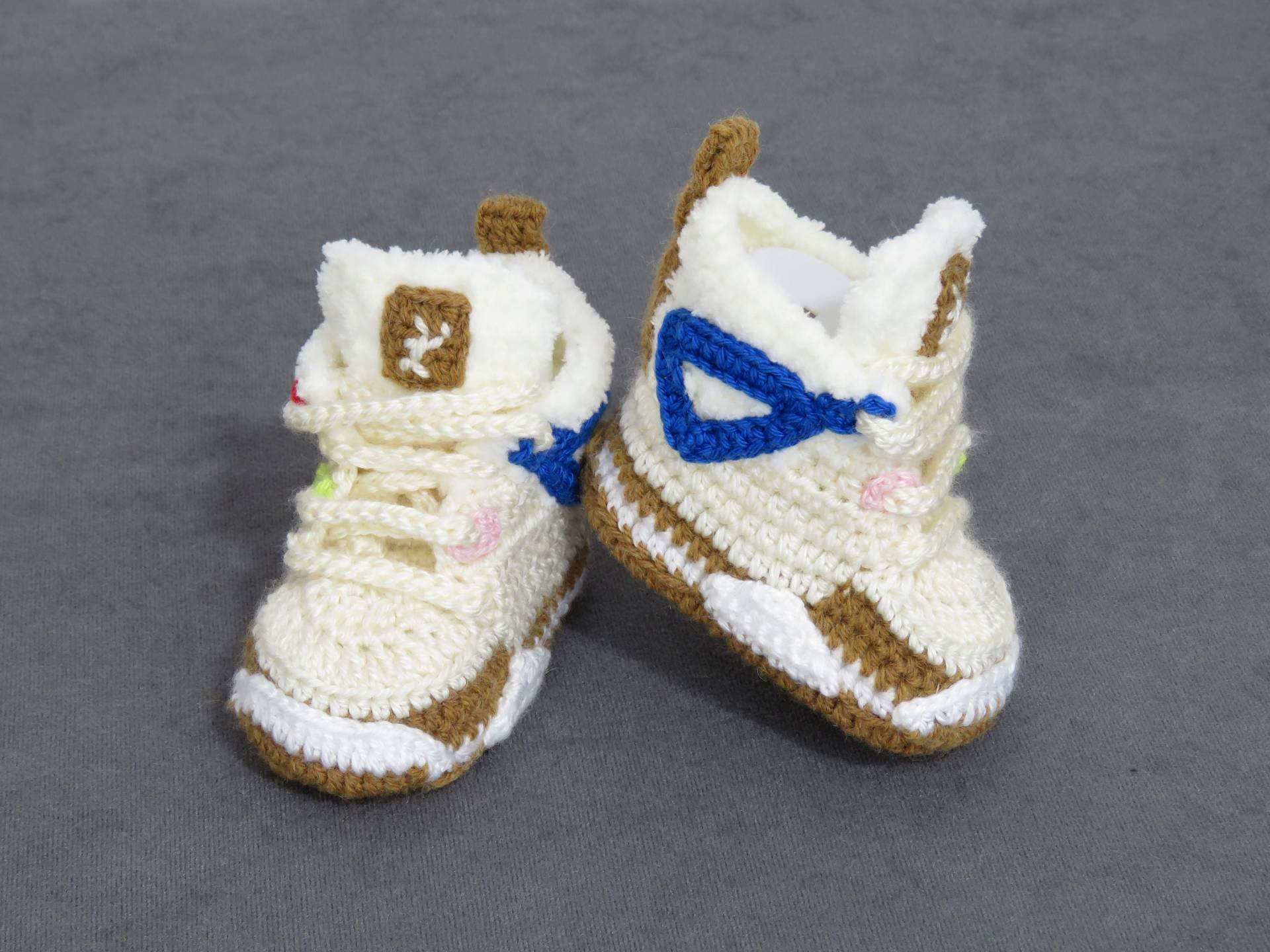 Gehäkelter Babyschuh, Jungenschuh, Babystiefel, Neugeborenenschuh Für Mädchen, Gehäkelte Babyschuhe, Babyschühchen von NinaStitch