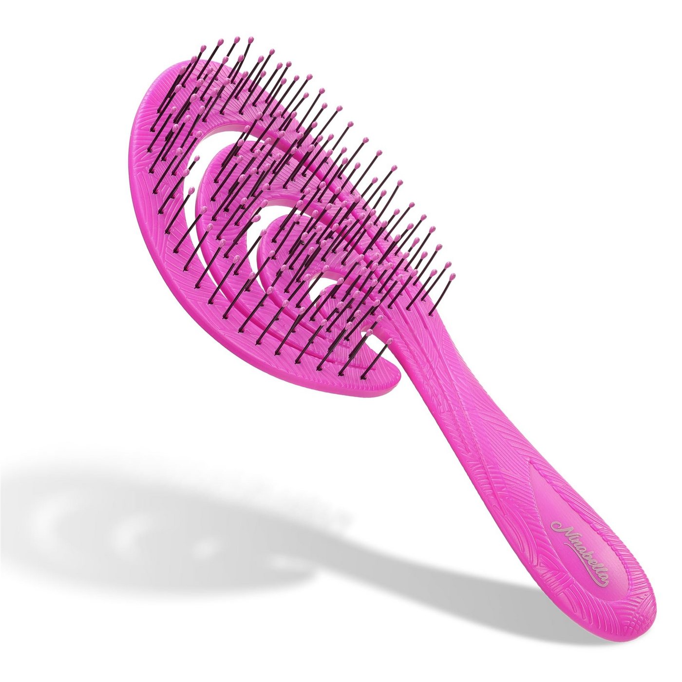 Ninabella Haarbürste Ninabella Haarbürste ohne Ziepen für Damen, Männer & Kinder -, 1-tlg. Ninabella Haarbürste Ninabella Haarbürste ohne Ziepen für Damen, Männer & Kinder -, 1-tlg. von Ninabella