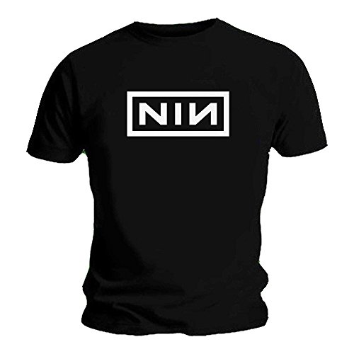 Nine Inch Nails Herren T-Shirt Schwarz Schwarz Gr. XXL, Schwarz von Nine Inch Nails