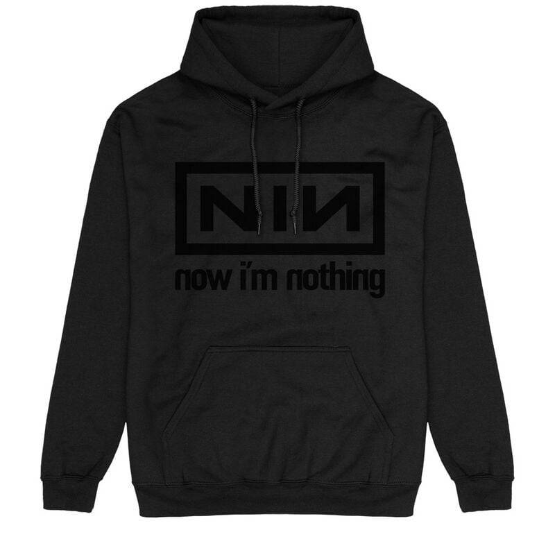Nine Inch Nails Kapuzenpullover - Now i'm nothing - S bis 3XL - für Männer - Größe 3XL - schwarz  - Lizenziertes Merchandise! Nine Inch Nails Kapuzenpullover - Now i'm nothing - S bis 3XL - für Männer - Größe 3XL - schwarz  - Lizenziertes Merchandise! von Nine Inch Nails
