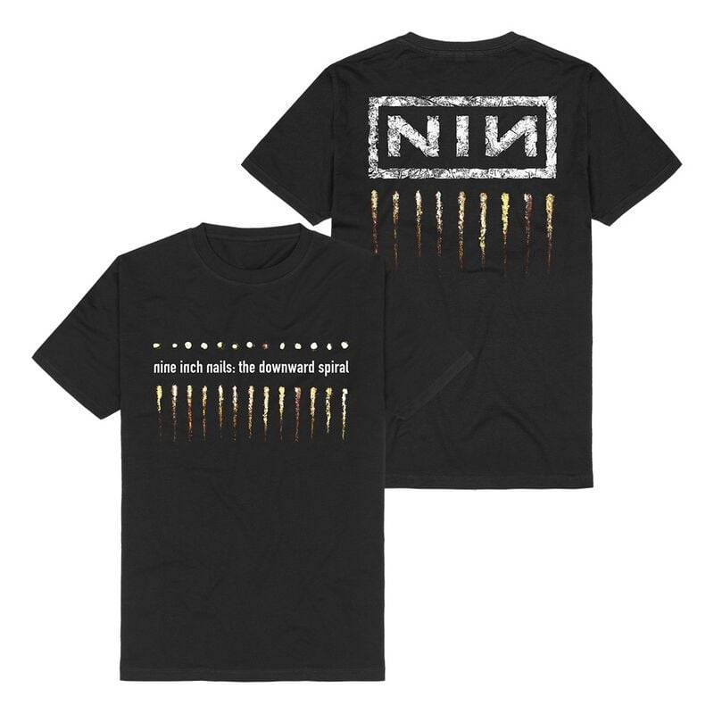 Nine Inch Nails The downward spiral drip T-Shirt schwarz in XXL von Nine Inch Nails