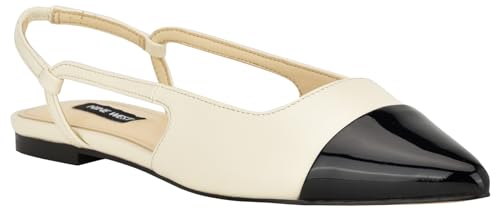 Nine West Damen Babee Ballerinas, Chic Cream 150, 36 EU von NINE WEST