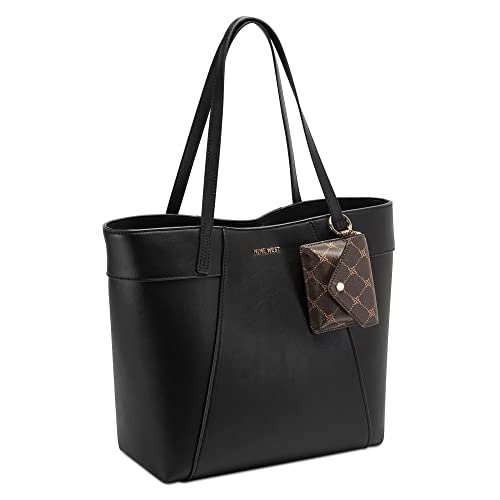 NINE WEST Damen Sunnyside Tote Tragetasche, schwarz von NINE WEST