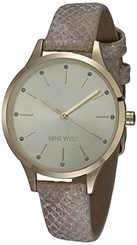 Nine West Klassische Uhr NW/2558CHGD von NINE WEST