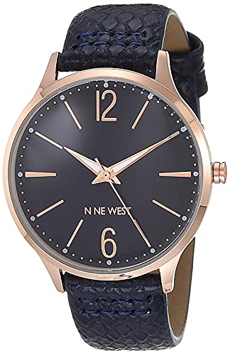 Nine West Klassische Uhr NW/2560RGNV von NINE WEST