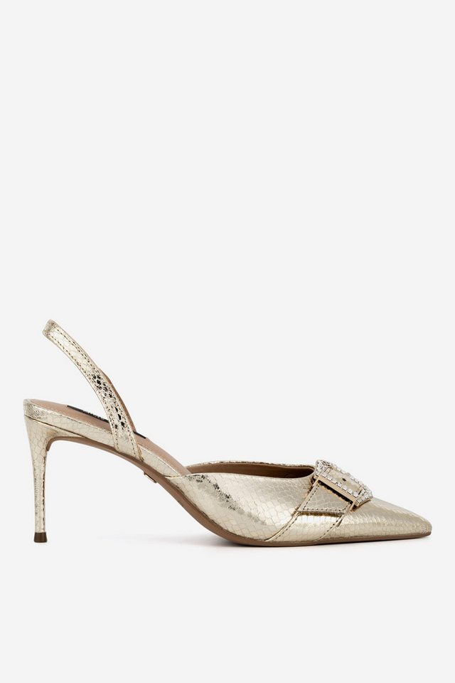 Nine West NINE WEST Damen Pumpe 37 goldfarben 5903419346576 Pumps von Nine West