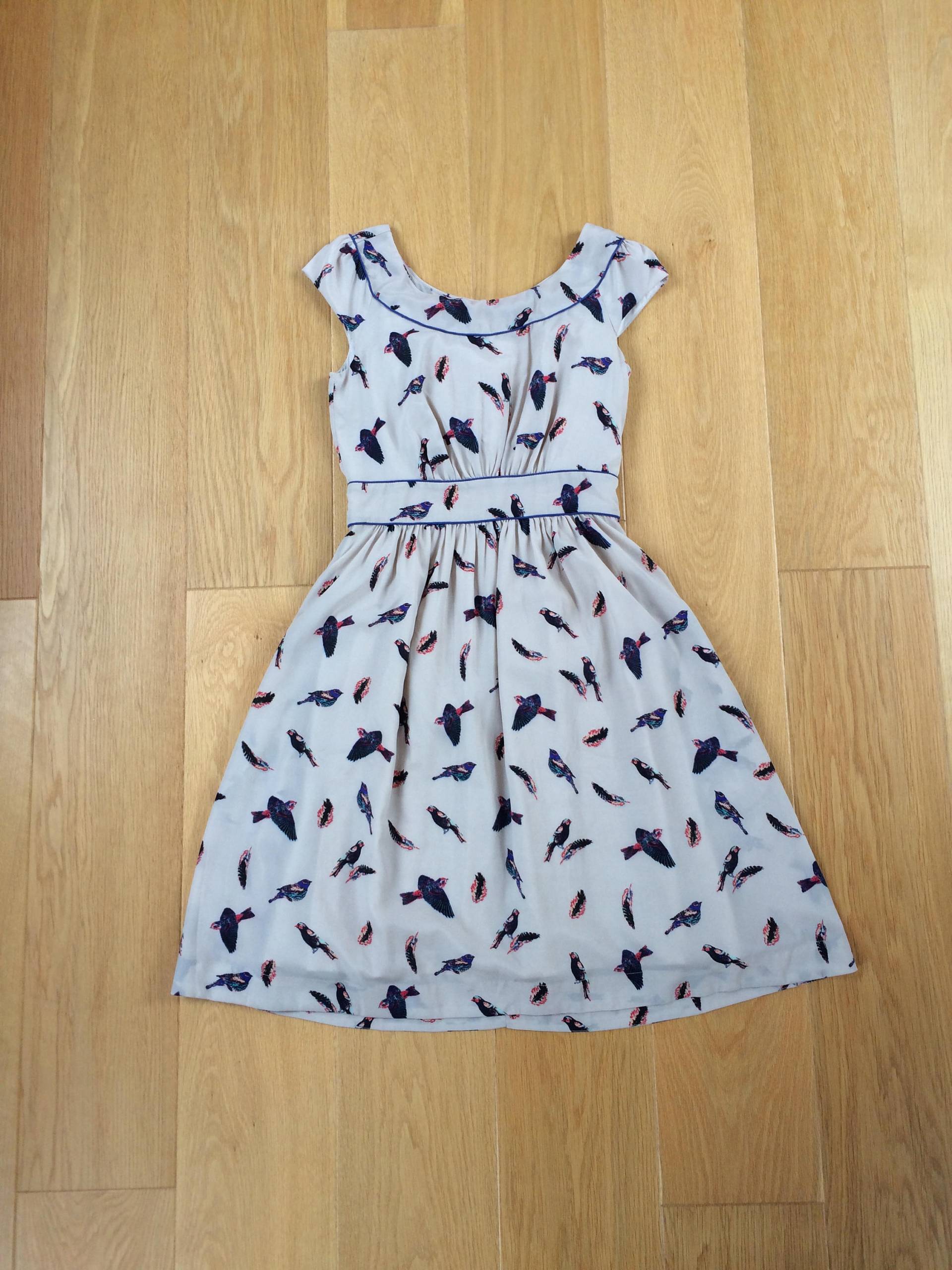 Vogel Motivkleid Vogel Motivkleid von NineBeansRows