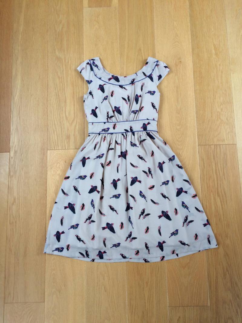 Vogel Motivkleid Vogel Motivkleid von NineBeansRows