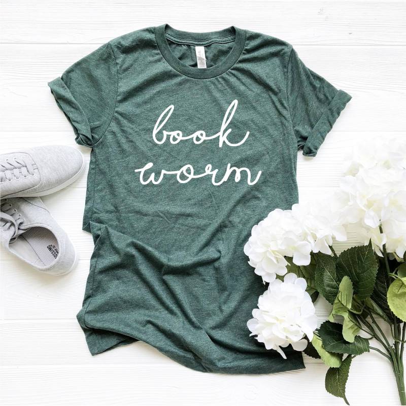 Bücherwurm Shirt, Tshirt Buch Shirt Frauen Liebhaber Geschenk Für Leser Lese Nerd, Bibliothekar von NineToNone