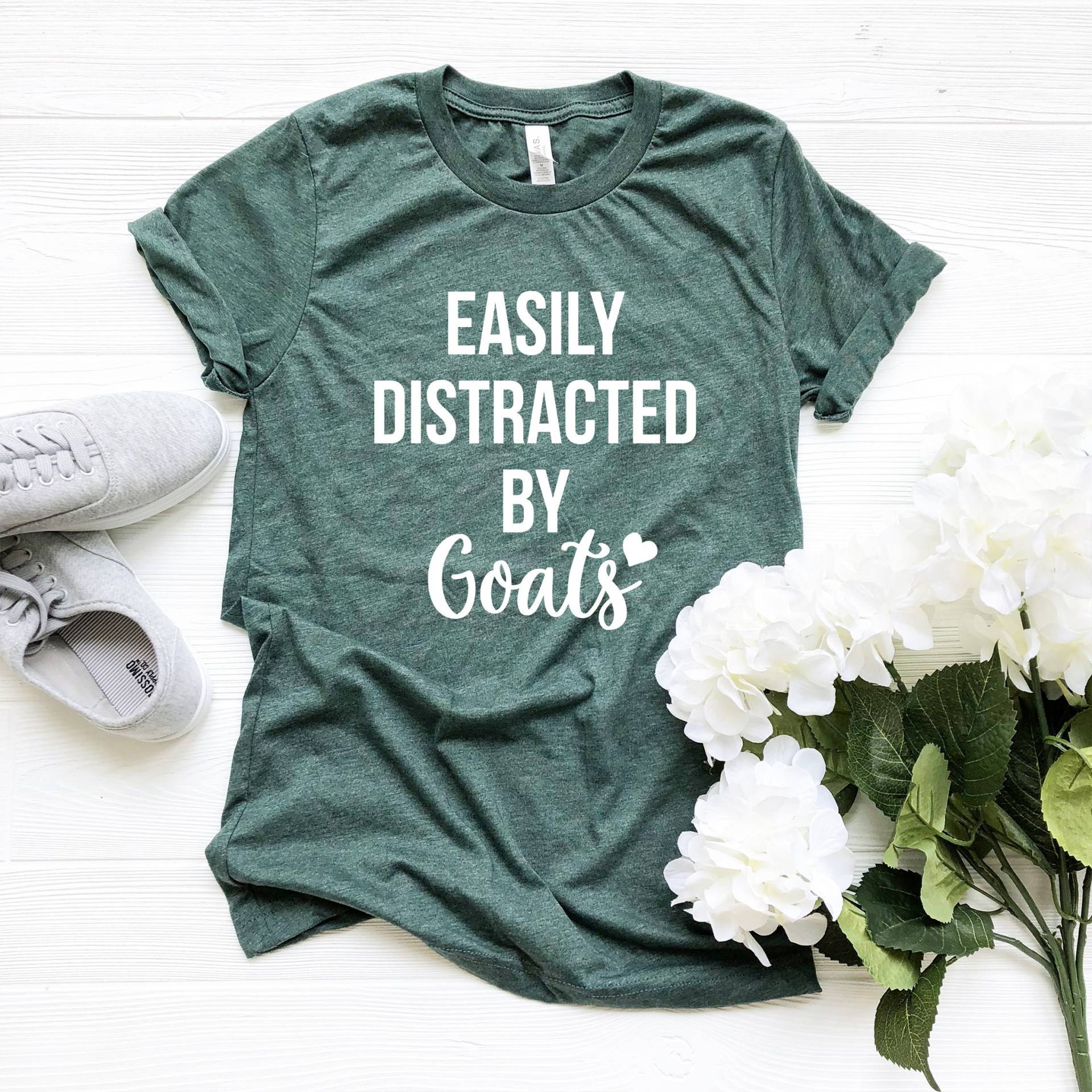 Leicht Abgelenkt Von Ziegen Tshirt Ziege Shirts Für Frauen Shirt Liebhaber Geschenk Ziegenbesitzer Leicht Abgelenkt Von Ziegen Tshirt Ziege Shirts Für Frauen Shirt Liebhaber Geschenk Ziegenbesitzer von NineToNone