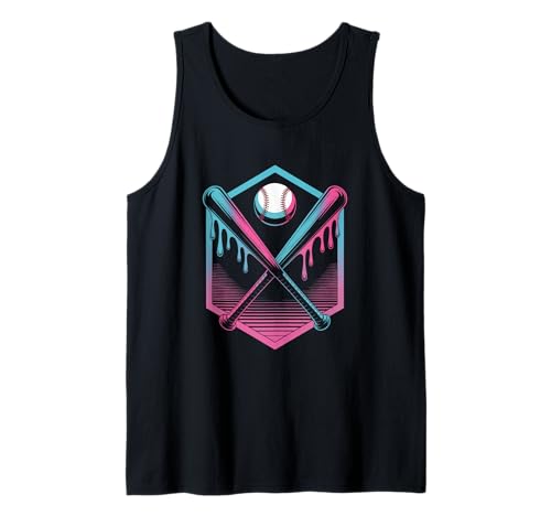 Baseball Ice Cream Drip für Jungen & Mädchen 02 Tank Top Baseball Ice Cream Drip für Jungen & Mädchen 02 Tank Top von Nineblack
