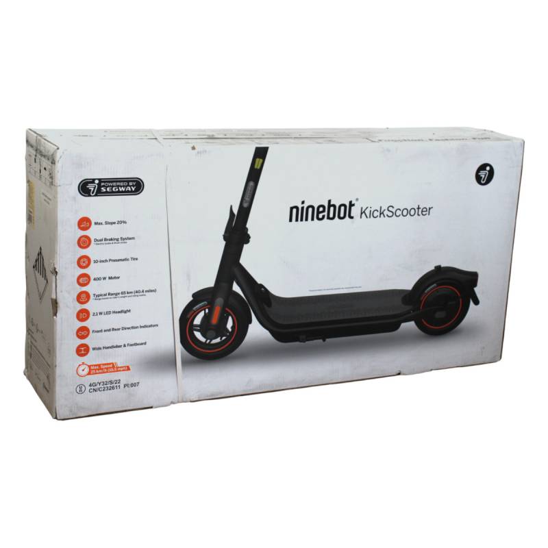 Ninebot by Segway F65I E-Scooter Elektroscooter Schwarz 400 W von Ninebot