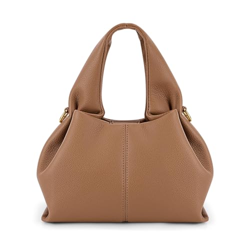 Ninesun Damen Handtasche PU Leder Tote Bag mit verstellbarem Schultergurt Y2K Herbst Handtasche von Ninesun