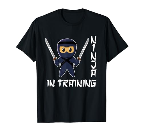 Ninja im Training Ninja Karate Ninja Kinder Ninja T-Shirt Ninja im Training Ninja Karate Ninja Kinder Ninja T-Shirt von Ninja Apparel Great Ninja Outfits