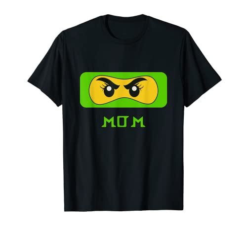 Mama Ninja Face Familien-T-Shirt T-Shirt von Ninja Family Tees