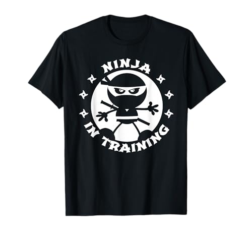 Lustiges Ninja Kampfsport Kinder T-Shirt Lustiges Ninja Kampfsport Kinder T-Shirt von Ninja in Training Martial Arts Geschenke