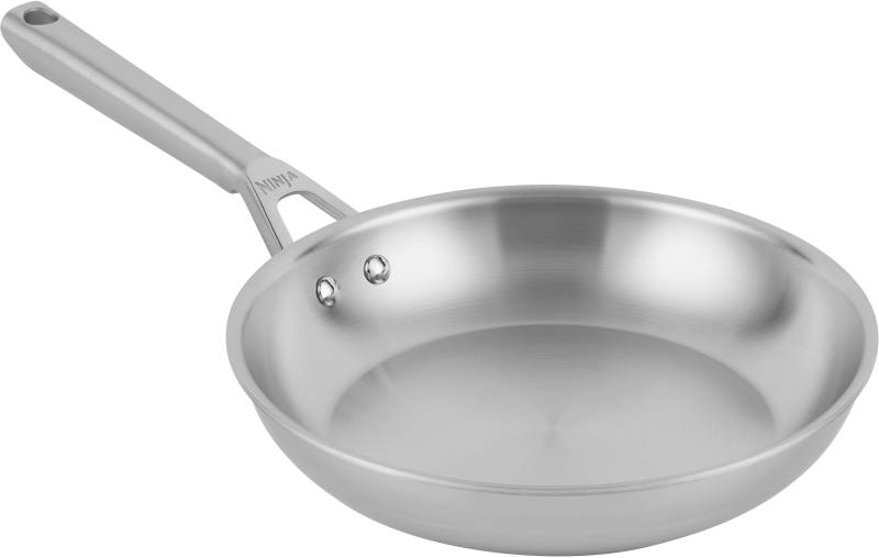 NINJA Bratpfanne "Ninja EverClad Edelstahl-Pfanne C900DE" Edelstahl 1 Stk. tlg. Entwickelt für den Einsatz unter schwierigsten Kochbedingungen von Ninja